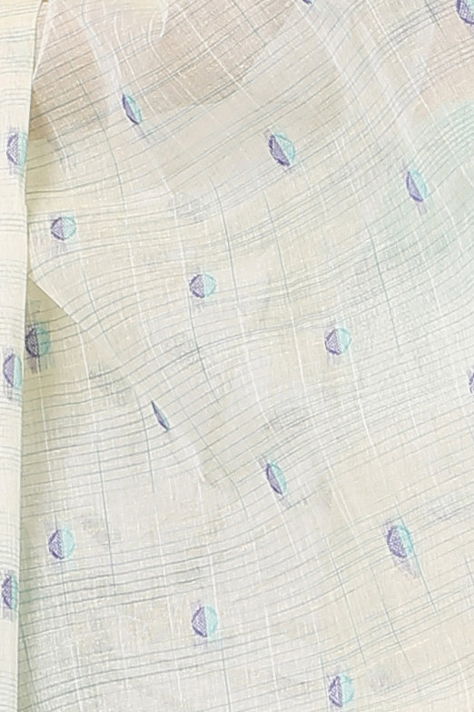 Light Green Pure Cotton Ishvari Tant Saree (1079)